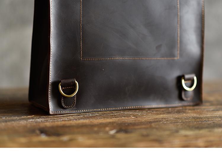 The Tove Backpack | Genuine Leather Sharp Edged Backpack