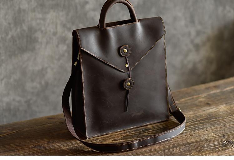 The Tove Backpack | Genuine Leather Sharp Edged Backpack