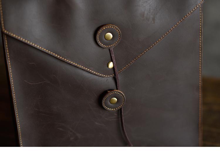 The Tove Backpack | Genuine Leather Sharp Edged Backpack
