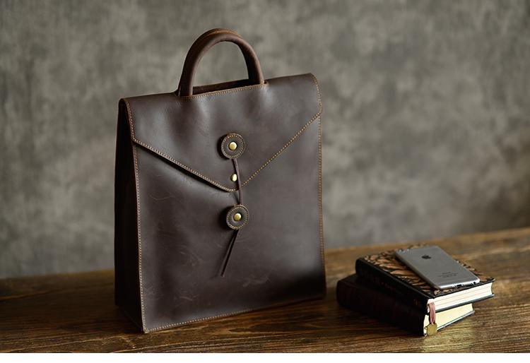 The Tove Backpack | Genuine Leather Sharp Edged Backpack